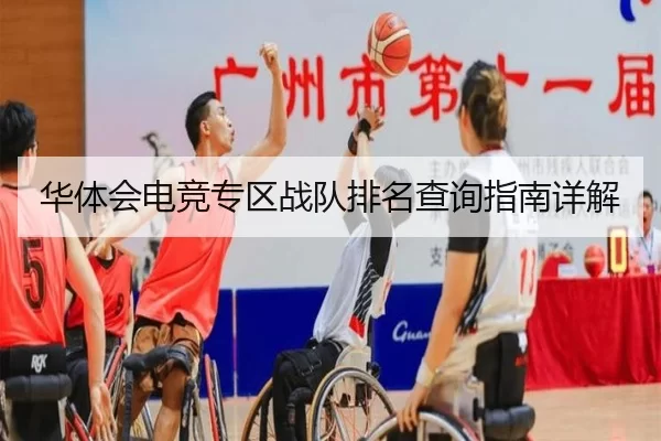 华体会电竞专区战队排名查询指南详解